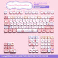 Five-sided Sublimation Moa Highly Cute Personality Fit Mechanical Keyboard Cap