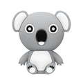 Cartoon Silicone USB Drive Anime Koala