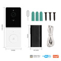 Smart Home WiFi Video Doorbell Camera Two-way Audio Intercom