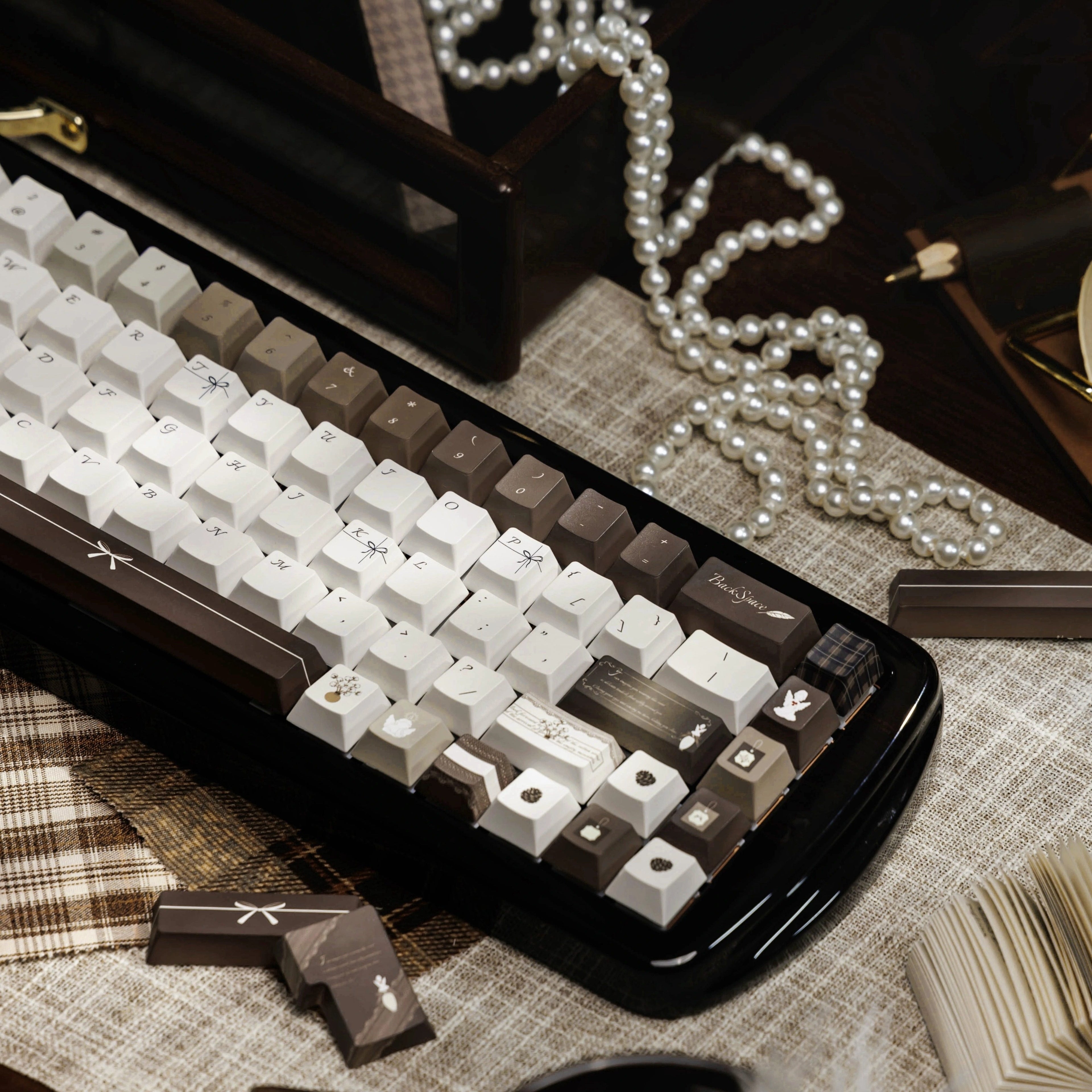 Wood-scented Perfume Keycaps For Mechanical Keyboards