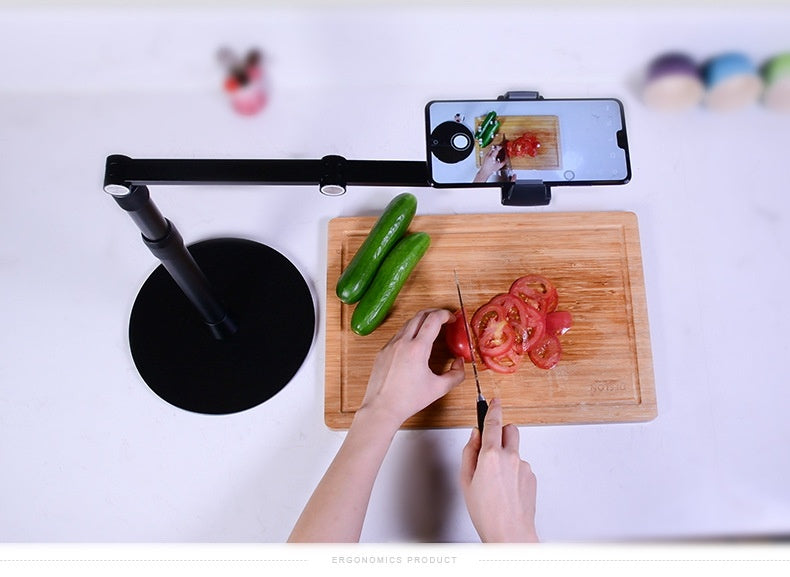 Lazy Desktop Bedside Vertical Shooting Live Broadcast Telescopic Lifting Rack