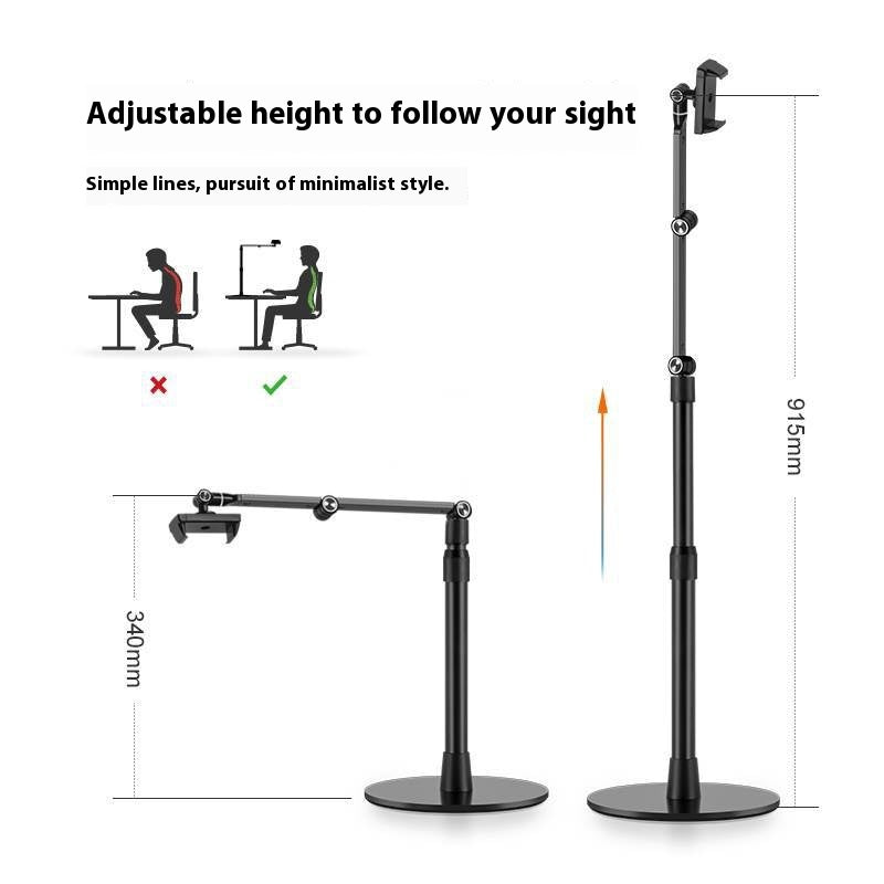 Lazy Desktop Bedside Vertical Shooting Live Broadcast Telescopic Lifting Rack