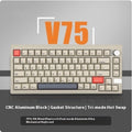 Chidu V75 Aluminum Tuo Mechanical Keyboard Bluetooth Wireless