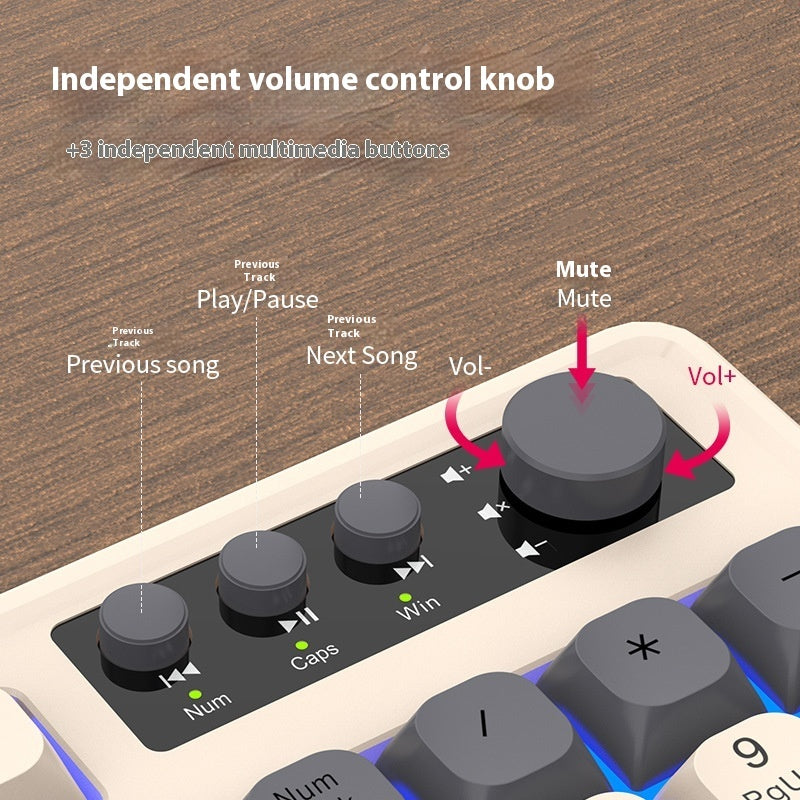 E-sports Games Keyboard And Mouse Set Mechanical Feeling Computer Key Mouse