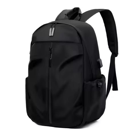 1 14 Inch Large Capacity Leisure Schoolbag Sports Simple Men And Women Universal Computer Backpack With Pendant