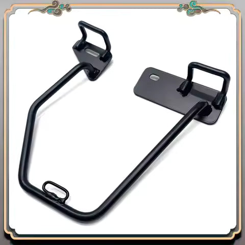 A73Q-Motorcycle Side Bag Mounting Bracket Vintage Side Bag Travel Bag Scrambler Accessories For HONDA CL250 CL500 2023 2024