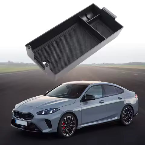 For BMW 1 2 Series F40 F44 2021 - 2023 2024 2025 Armrest Storage Box Stowing Tray Holder Plate Organizer Interior Accessories