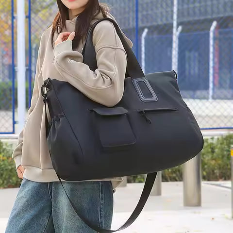 1pcs Travel Yoga Duffel Bag Sports Gym Handbag with Dry Wet Separated Pocket for Men And Women Overnight Weekender Bag