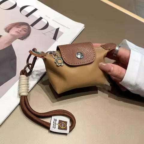 1 Set Bag Strap For Mini Punch-free Strap Bag Accessories Leather Shoulder Strap Set Transformation Crossbody