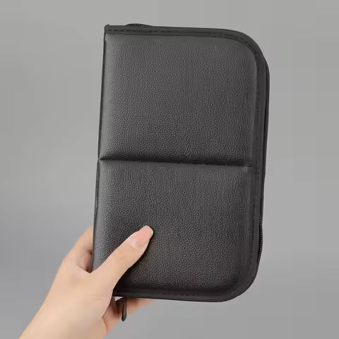 1 Vertical Foldable 14/24/29 Hole Brush Bag Makeup Brush Storage Folding Bag Large Capacity Bag