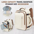 New Travel Boarding Backpack Ryanair 40x30x20, Wiz Air Multi Functional Business Backpack Lightweight Cabin Bag 15.6" Laptop Bag
