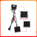 40pin Quadlock Cable Adapter Canbus Box Car Android 16 Pin Connector Harness For VW Golf Mk5 MK6 Passat B5 B6 B7 Leon Octavia 2