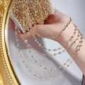 0.5Meter 1Meter 2Meters Water Drill Copper Chain Simple Plain Chain DIY Necklace Bracelet Tassel Chain Bag Chain Jewelry Making