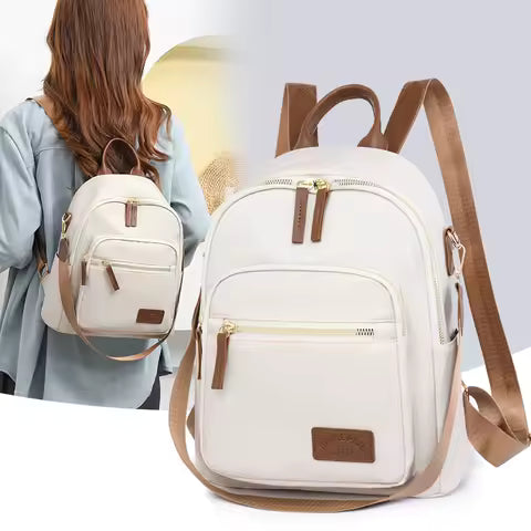 New Fashion Women's Backpack High Quality Large Capacity Women's Shoulder Bag Waterproof Functional Tote Bag Handbag For Women