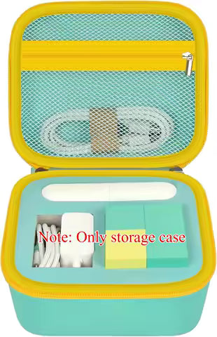 (CASE ONLY) Case for Nex Playground Game System – Custom Foam Holder for Console, Remote & Play Pass, HDMI – Travel-Ready Storag