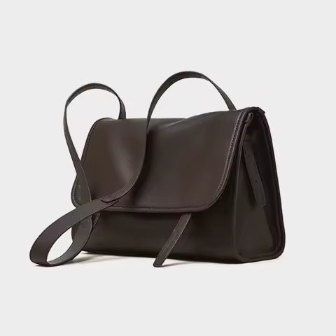 Hifashion Retro Genuine Leather Underarm Shoulder Bags For Women 2026 Luxury Designer Crossbody Satchel Everyday Ladies Handbags