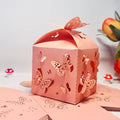 0/50pcs Butterfly Candy Boxes Gifts Packing Paper Boxes Birthday Party Decorations Girls Wedding Baby Shower Favors For Guest