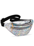 Laser Fanny Pack Belt Bag for Women Cross Body Fanny Packs for Women Crossbody Bags small Waist Bag Fashion Waist Pack Bum Bag