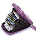 A stylish and exquisite wallet with multiple card slots and a compact design