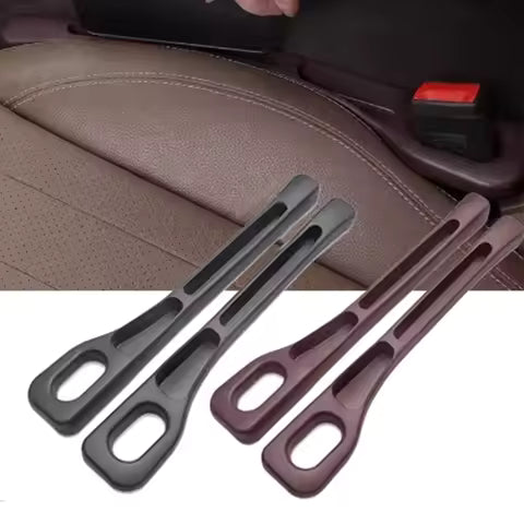 1 Pair Car Seat Gap Stuff Side Seam Universal PU Car Gap Filler Leakproof Seat Gap Storage Organizer Car Interior Accessories
