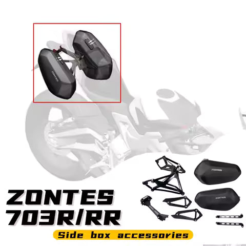 For ZONTES 703-RR/R original modified side box side box tail box motorcycle luggage motorcycle accessories