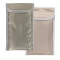Hot Sale Silver Fiber Radiation Protect Faraday Bag Phone Pouch RF Signal Blocker Shield EMF Card Protector Waterproof