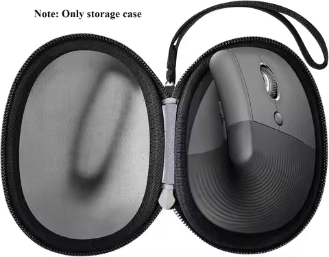(Case only) Case for Logitech Lift Vertical Ergonomic Mouse, Travel Carrying Holder Storage Box for Logi Wireless Mouse