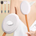 【F2-QT329】Multi-Function Silicone Lotion Applicator - Long Handle Body Cleaner Shower Brush for Sunscreen Back