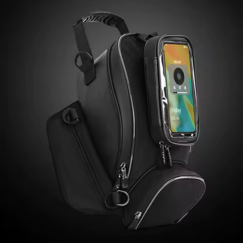 Multi-functional Touchable Navigation Motorcycle Tank Bag Phone Pouch Motorcycles Magnetic Tank Bag Large Capacity Waterproof