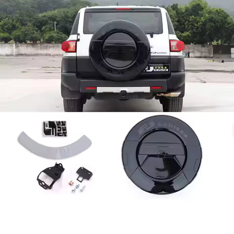 07-22 For Toyota FJ Cruiser Accessories Trunk Spare Tire Cover Decorative Box Protective Cover