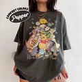 Disney Winnie The Pooh T-Shirt Cotton Men's Women Casual Trendy Oversized Streetwear Loose Short Sleeve Unisex Event Outfit
