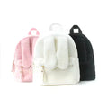 Rabbit ear backpack high value cute rabbit backpack children travel plush backpack
