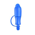1 Pack Blue Color Hydration Bags Bite Valve Quick Release Replacement Adjustable Switch with Cover Nozzle Connector 9mm Diameter