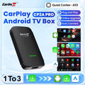 CarlinKit 4.0 CP2A Pro 3-In-1 Android TV Box CarPlay Ai Box Support Netflix YouTube Wireless CarPlay &Android Auto Smart Car Box