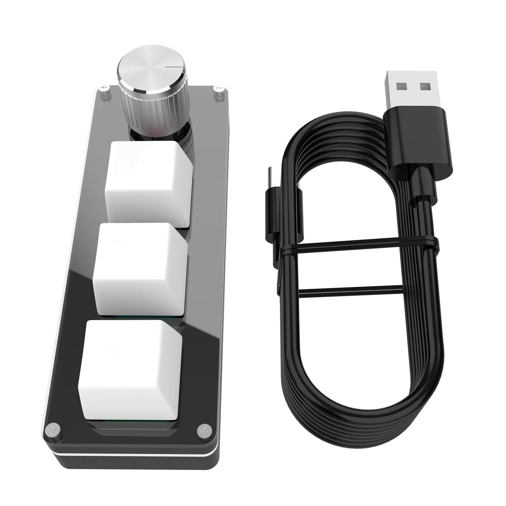 3-key Usb Custom Office Keyboard Your PS Shortcut Key