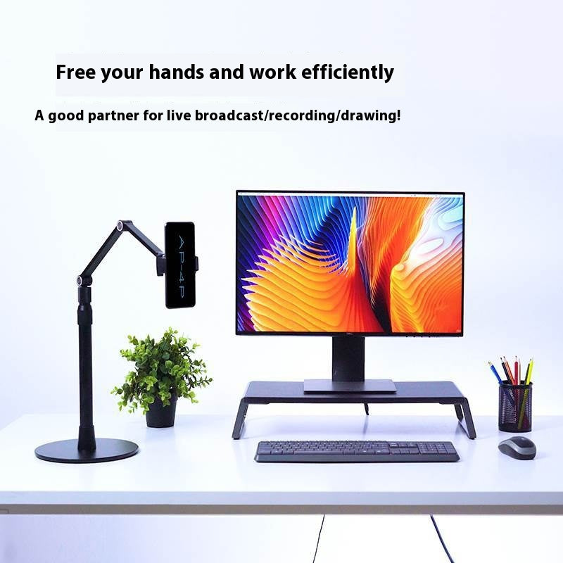 Lazy Desktop Bedside Vertical Shooting Live Broadcast Telescopic Lifting Rack