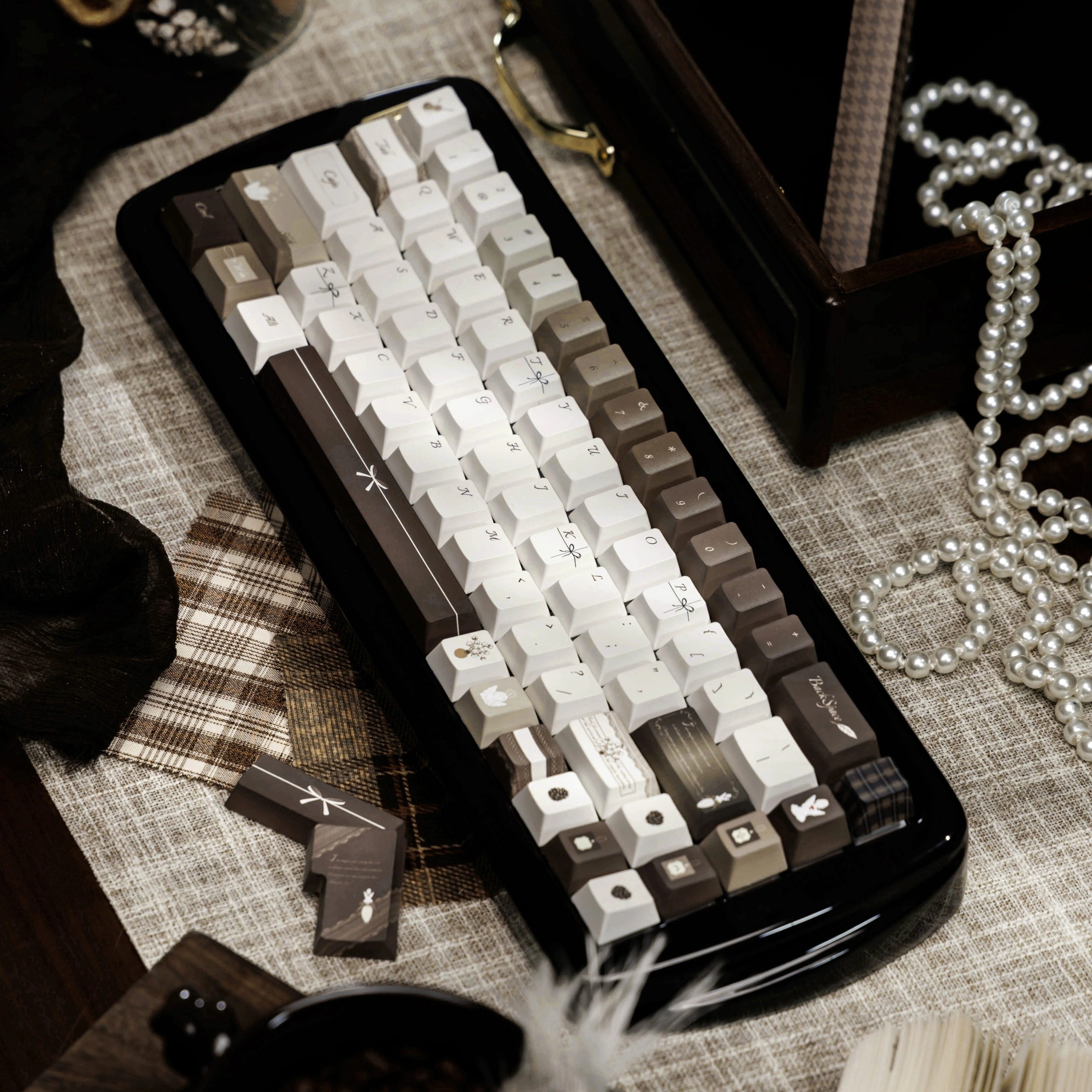 Wood-scented Perfume Keycaps For Mechanical Keyboards